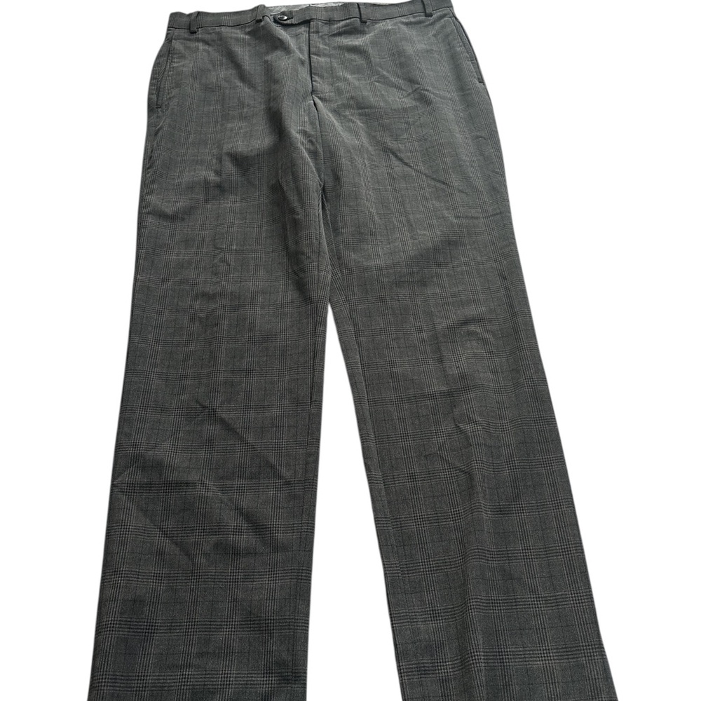 Michael Kors Men Gray Flat Front Casual Chino Pants Size 38 x 32